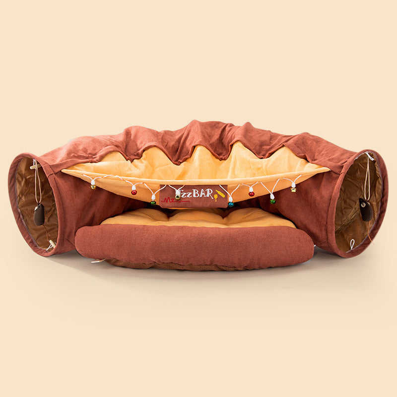 Collapsible Cat Tunnel | Foldable, Durable, Indoor & Outdoor Play Toy