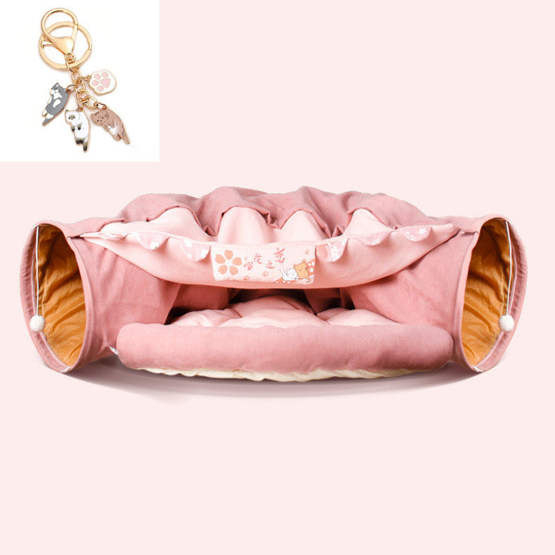 Collapsible Cat Tunnel | Foldable, Durable, Indoor & Outdoor Play Toy