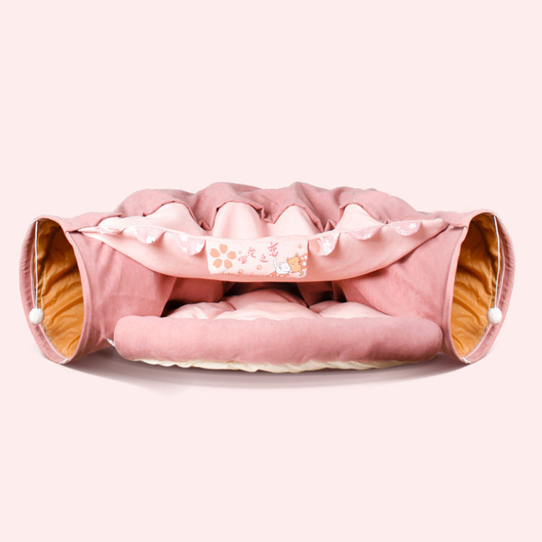 Collapsible Cat Tunnel | Foldable, Durable, Indoor & Outdoor Play Toy