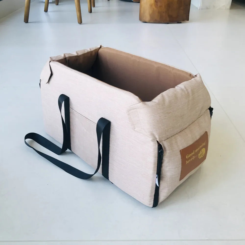 Dog Car Seat Bed | Portable Travel Carrier