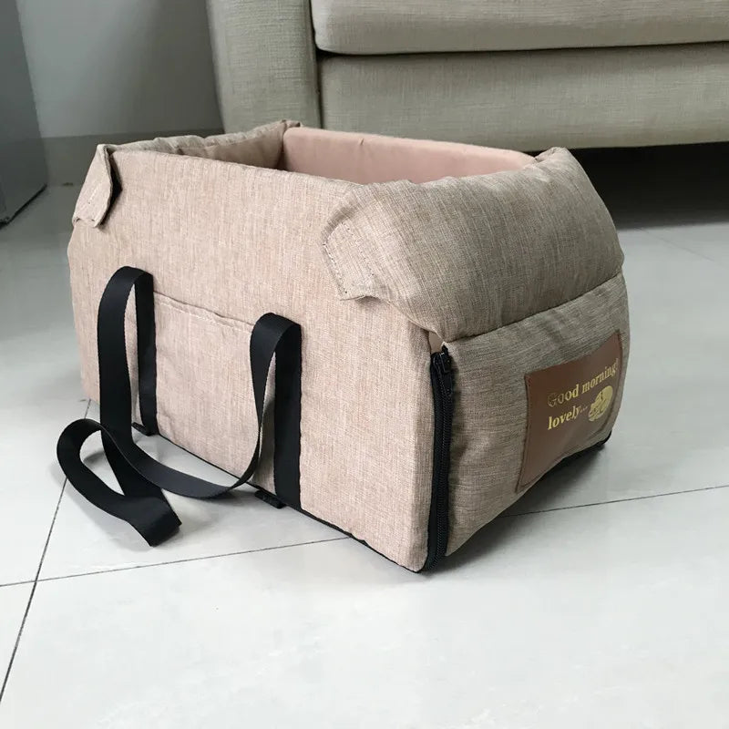 Dog Car Seat Bed | Portable Travel Carrier